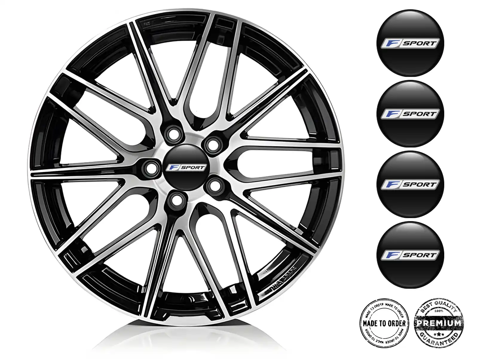 Lexus Emblema Bombado Logo Pegatinas de Aro Alta Calidad
